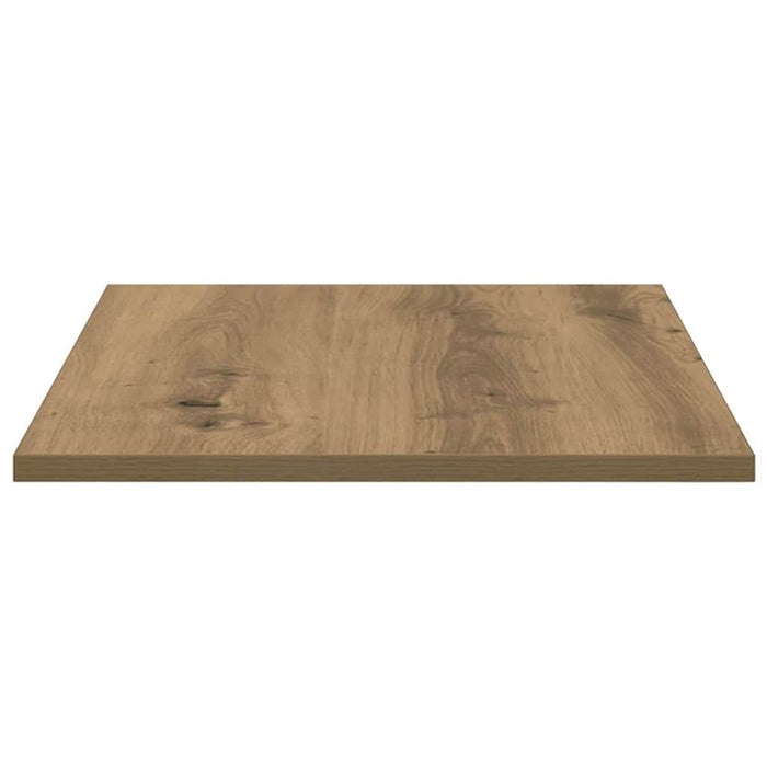 Raft pentru cărți 4 pcs Maro 60 x 40 x 1.5 cm Lemn compozit - WALTI WALTI