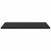 Raft pentru cărți 4 pcs Negru 60 x 40 x 1.5 cm Lemn compozit - WALTI WALTI