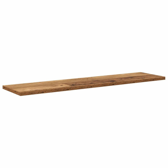 Raft pentru cărți 4 pcs Maro 80 x 20 x 1.5 cm Lemn compozit - WALTI WALTI