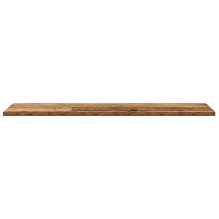 Raft pentru cărți 4 pcs Maro 80 x 20 x 1.5 cm Lemn compozit - WALTI WALTI