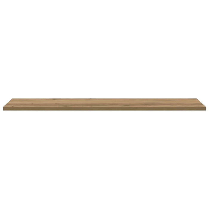 Raft pentru cărți 4 pcs Maro 80 x 20 x 1.5 cm Lemn compozit - WALTI WALTI