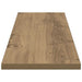 Raft pentru cărți 4 pcs Maro 80 x 20 x 1.5 cm Lemn compozit - WALTI WALTI