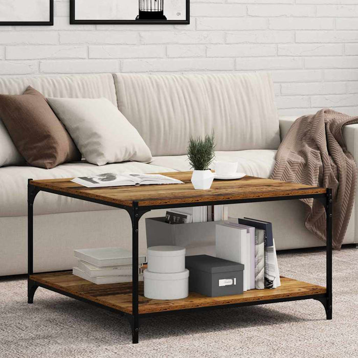 Raft pentru cărți 4 pcs Maro 80 x 40 x 1.5 cm Lemn compozit - WALTI WALTI