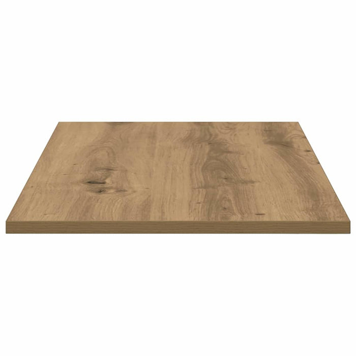 Raft pentru cărți 4 pcs Maro 80 x 40 x 1.5 cm Lemn compozit - WALTI WALTI