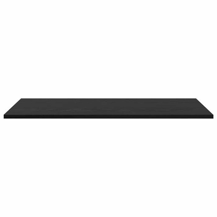 Raft pentru cărți 4 pcs Negru 80 x 40 x 1.5 cm Lemn compozit - WALTI WALTI