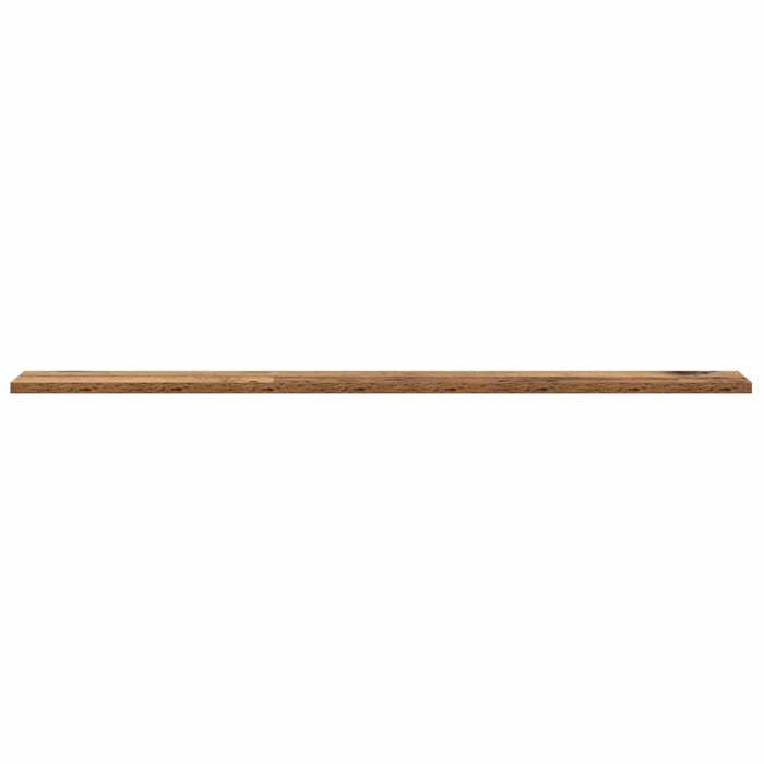 Raft pentru cărți 4 pcs Maro 100 x 10 x 1.5 cm Lemn compozit - WALTI WALTI