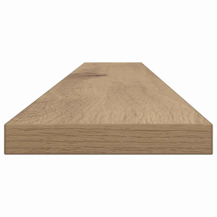 Raft pentru cărți 4 pcs Maro 100 x 10 x 1.5 cm Lemn compozit - WALTI WALTI