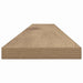 Raft pentru cărți 4 pcs Maro 100 x 10 x 1.5 cm Lemn compozit - WALTI WALTI