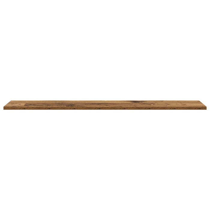 Raft pentru cărți 4 pcs Maro 100 x 20 x 1,5 cm Lemn compozit - WALTI WALTI