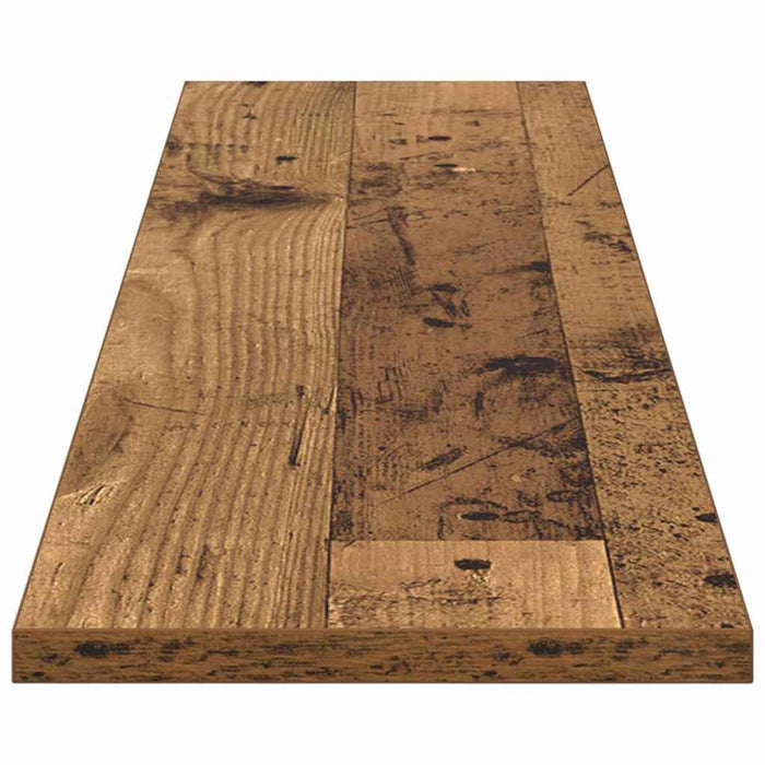 Raft pentru cărți 4 pcs Maro 100 x 20 x 1,5 cm Lemn compozit - WALTI WALTI