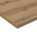 Raft pentru cărți 4 pcs Maro 100 x 20 x 1,5 cm Lemn compozit - WALTI WALTI