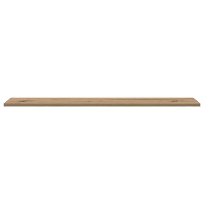 Raft pentru cărți 4 pcs Maro 100 x 20 x 1,5 cm Lemn compozit - WALTI WALTI