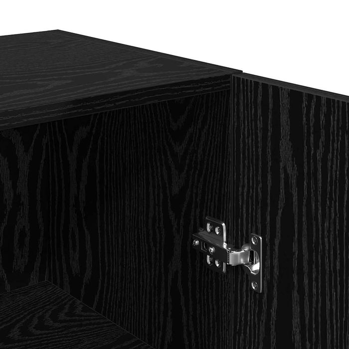 Dulap pentru TV pe Perete Stejar Negru 30,5 x 30 x 60 cm - WALTI WALTI