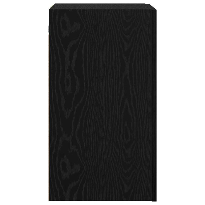 Dulap pentru TV pe Perete 2 pcs Stejar Negru 30,5 x 30 x 60 cm - WALTI WALTI