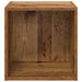 Dulap de perete 2 pcs Lemn vechi 37 x 37 x 37 cm Lemn compozit - WALTI WALTI
