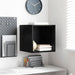 Dulap de perete Stejar negru 37 x 37 x 37 cm Lemn compozit - WALTI WALTI