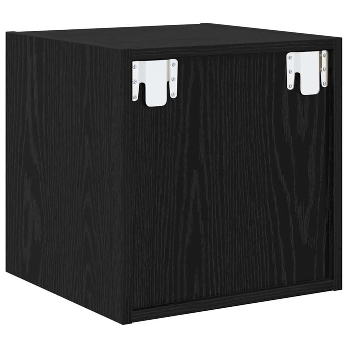 Dulap de perete Stejar negru 37 x 37 x 37 cm Lemn compozit - WALTI WALTI