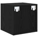 Dulap de perete Stejar negru 37 x 37 x 37 cm Lemn compozit - WALTI WALTI