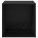 Dulap de perete Stejar negru 37 x 37 x 37 cm Lemn compozit - WALTI WALTI