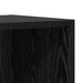 Dulap de perete cu raft 2 pcs Stejar Negru 37 x 37 x 37 cm - WALTI WALTI
