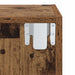 Dulap TV Pe perete Lemn vechi 37 x 37 x 72 cm Lemn compozit - WALTI WALTI
