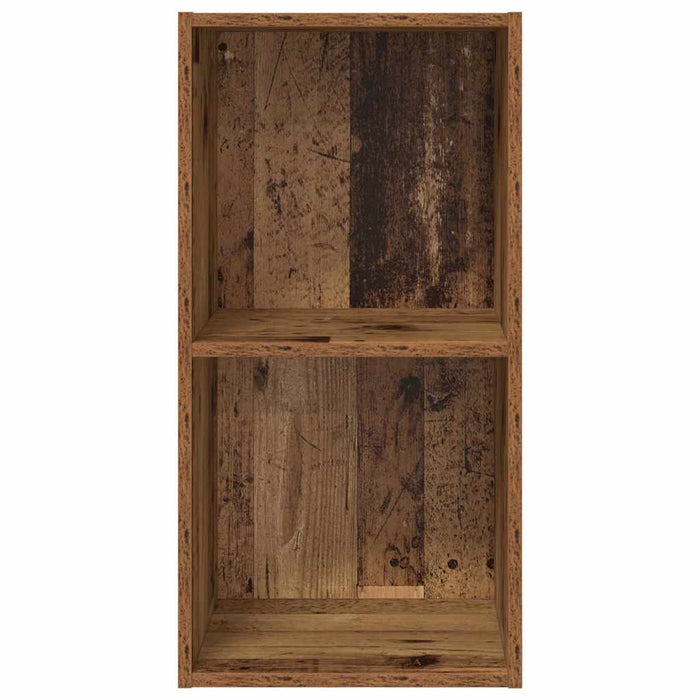 Dulap TV Pe perete Lemn vechi 37 x 37 x 72 cm Lemn compozit - WALTI WALTI