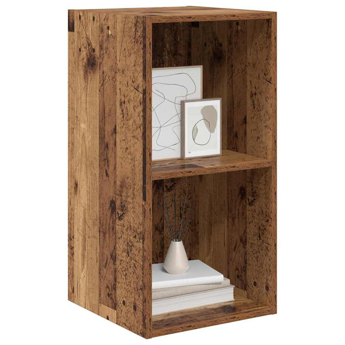 Dulap TV Pe perete Lemn vechi 37 x 37 x 72 cm Lemn compozit - WALTI WALTI