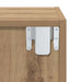 Dulap TV stejar artizanal 37 x 37 x 72 cm Lemn compozit - WALTI WALTI
