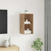 Dulap TV stejar artizanal 37 x 37 x 72 cm Lemn compozit - WALTI WALTI