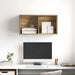 Dulap TV stejar artizanal 37 x 37 x 72 cm Lemn compozit - WALTI WALTI