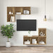 Dulap TV stejar artizanal 37 x 37 x 72 cm Lemn compozit - WALTI WALTI