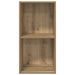 Dulap TV stejar artizanal 37 x 37 x 72 cm Lemn compozit - WALTI WALTI