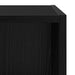Dulap TV Pe perete Stejar negru 37 x 37 x 72 cm Lemn compozit - WALTI WALTI