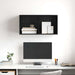 Dulap TV Pe perete Stejar negru 37 x 37 x 72 cm Lemn compozit - WALTI WALTI