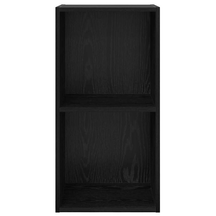 Dulap TV Pe perete Stejar negru 37 x 37 x 72 cm Lemn compozit - WALTI WALTI