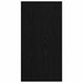 Dulap TV Pe perete Stejar negru 37 x 37 x 72 cm Lemn compozit - WALTI WALTI