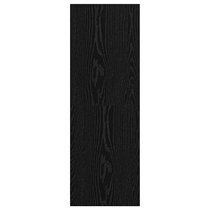 Dulap TV Pe perete Stejar negru 37 x 37 x 107 cm Lemn compozit - WALTI WALTI
