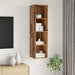 Dulap TV Pe perete Lemn vechi 37 x 37 x 142.5 cm Lemn compozit - WALTI WALTI