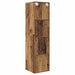 Dulap TV Pe perete Lemn vechi 37 x 37 x 142.5 cm Lemn compozit - WALTI WALTI