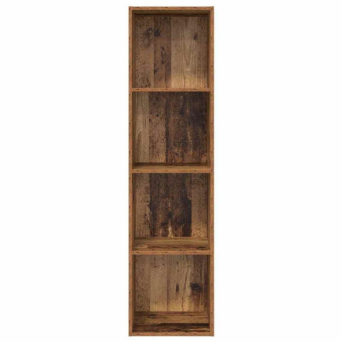 Dulap TV Pe perete Lemn vechi 37 x 37 x 142.5 cm Lemn compozit - WALTI WALTI