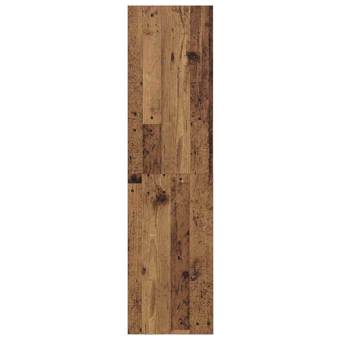 Dulap TV Pe perete Lemn vechi 37 x 37 x 142.5 cm Lemn compozit - WALTI WALTI