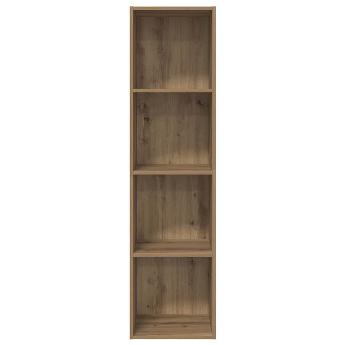 Dulap TV stejar artizanal 37 x 37 x 142.5 cm Lemn compozit - WALTI WALTI