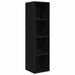 Dulap TV Stejar negru 37 x 37 x 142.5 cm Lemn compozit - WALTI WALTI