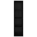 Dulap TV Stejar negru 37 x 37 x 142.5 cm Lemn compozit - WALTI WALTI