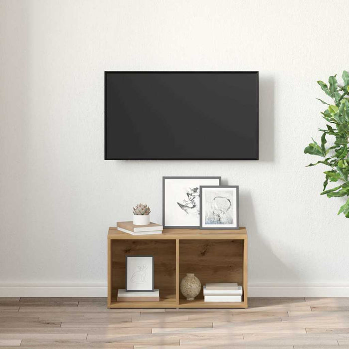 Cabinet TV stejar artizanal Lemn compozit - WALTI WALTI
