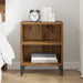 Dulap de noapte Lemn vechi 40 x 30 x 50 cm Lemn compozit - WALTI WALTI