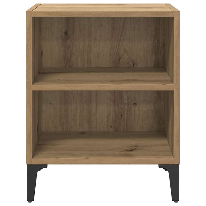 Dulap de noapte 2 pcs Stejar Artizanal 40 x 30 x 50 cm - WALTI WALTI