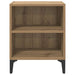 Dulap de noapte 2 pcs Stejar Artizanal 40 x 30 x 50 cm - WALTI WALTI