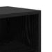 Dulap de noapte Stejar Negru 40 x 30 x 50 cm Lemn compozit - WALTI WALTI