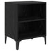 Dulap de noapte 2 pcs Stejar Negru 40 x 30 x 50 cm - WALTI WALTI